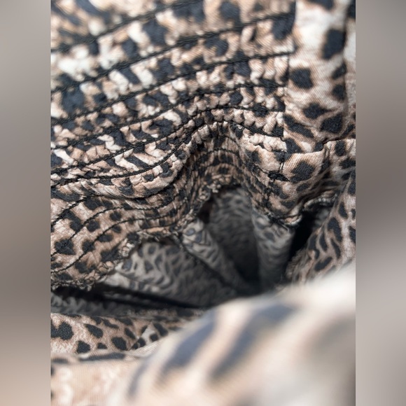 Torrid Brown & Black cheetah print sleeveless dress size 1X - Picture 5 of 8